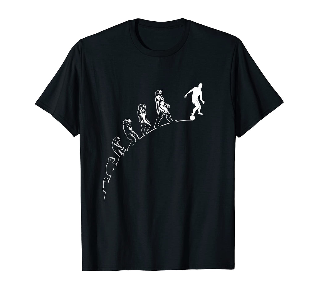 Soccer Evolution Funny Sport T-Shirt - Novelty Apparel Men Women