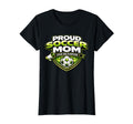 Soccer Mom Proud Loud Funny Mothers T-Shirt - Custom Art Print Men Women