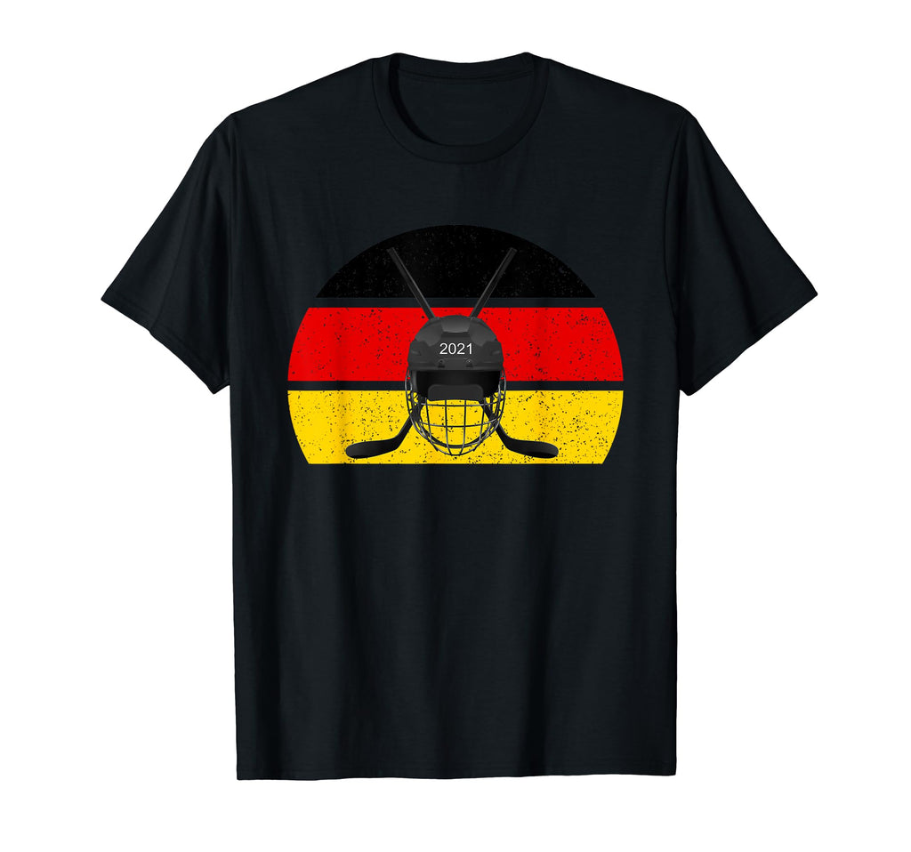 Germany Ice Hockey 2021 Goalkeeper Helmet T-Shirt - Unique Graphic Unisex