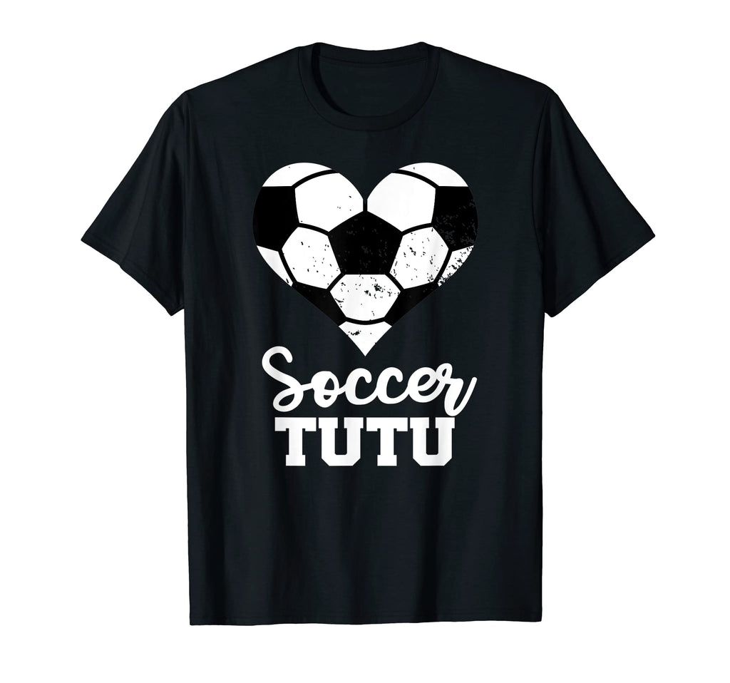 Soccer Tutu Funny Soccer Heart Grandma T-Shirt - Custom Art Print Unisex