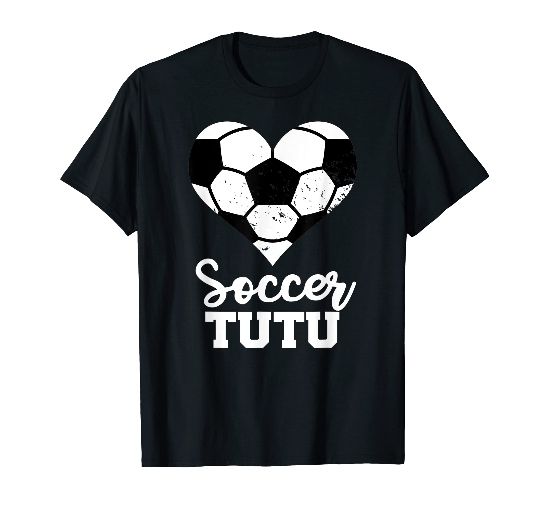 Soccer Tutu Funny Soccer Heart Grandma T-Shirt - Custom Art Print Unisex