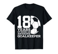 Soccer 18 Years Awesome Soccer T-Shirt - Aesthetic Graphic Unisex