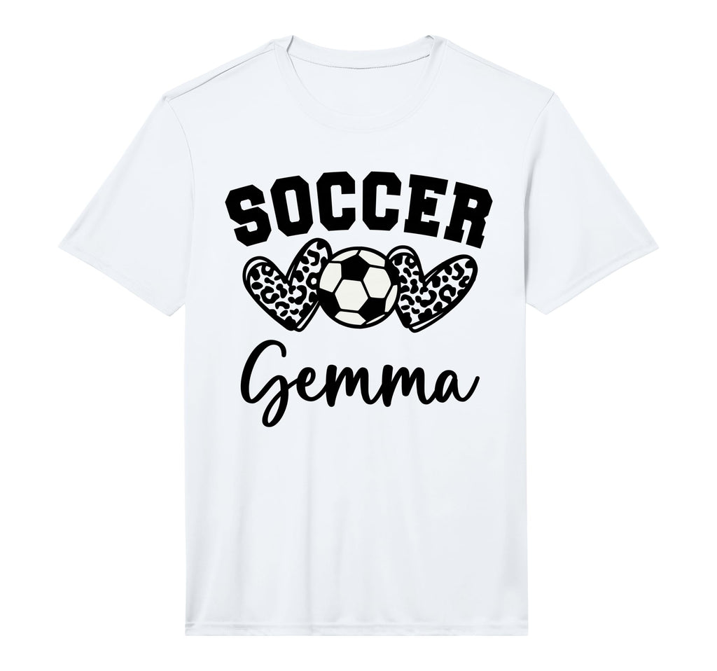 Soccer Gemma Matching Family Soccer T-Shirt - Streetwear Style for Adults