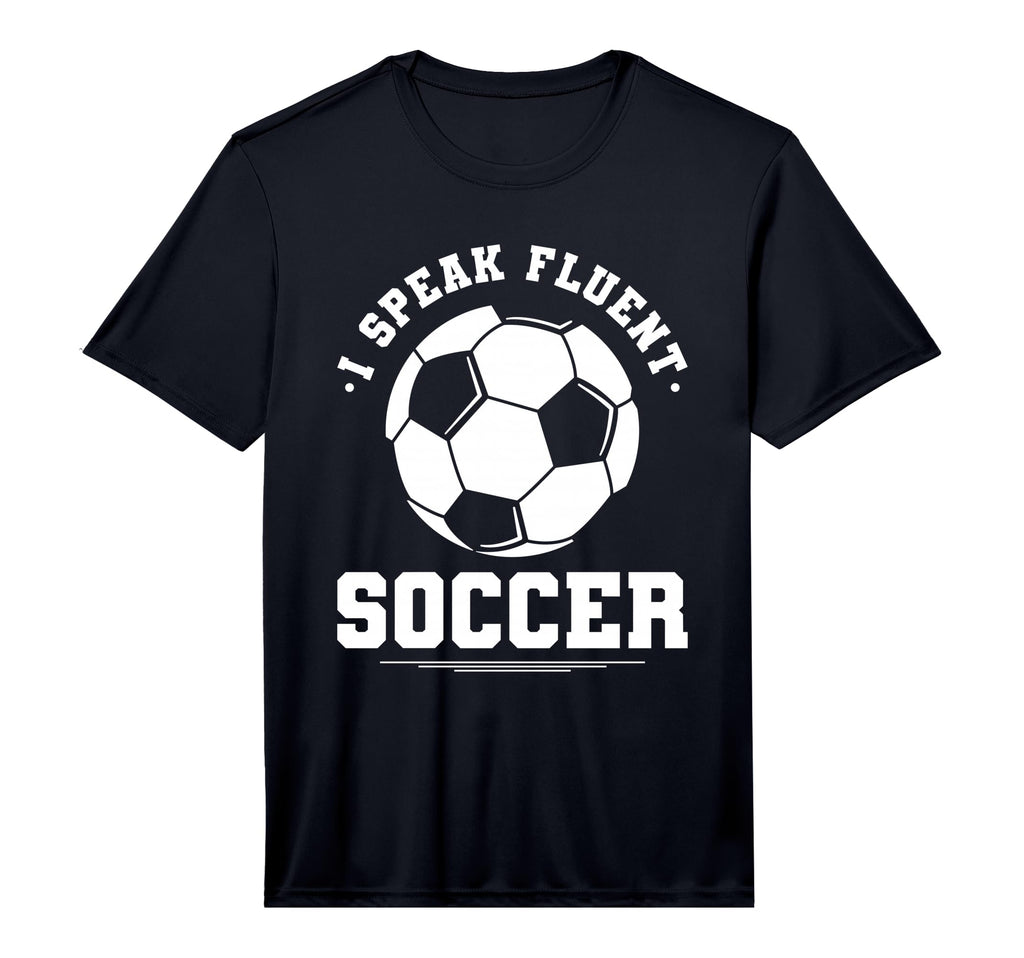 I Speak Fluent Soccer Player Coach T-Shirt - Aesthetic Graphic Men Women