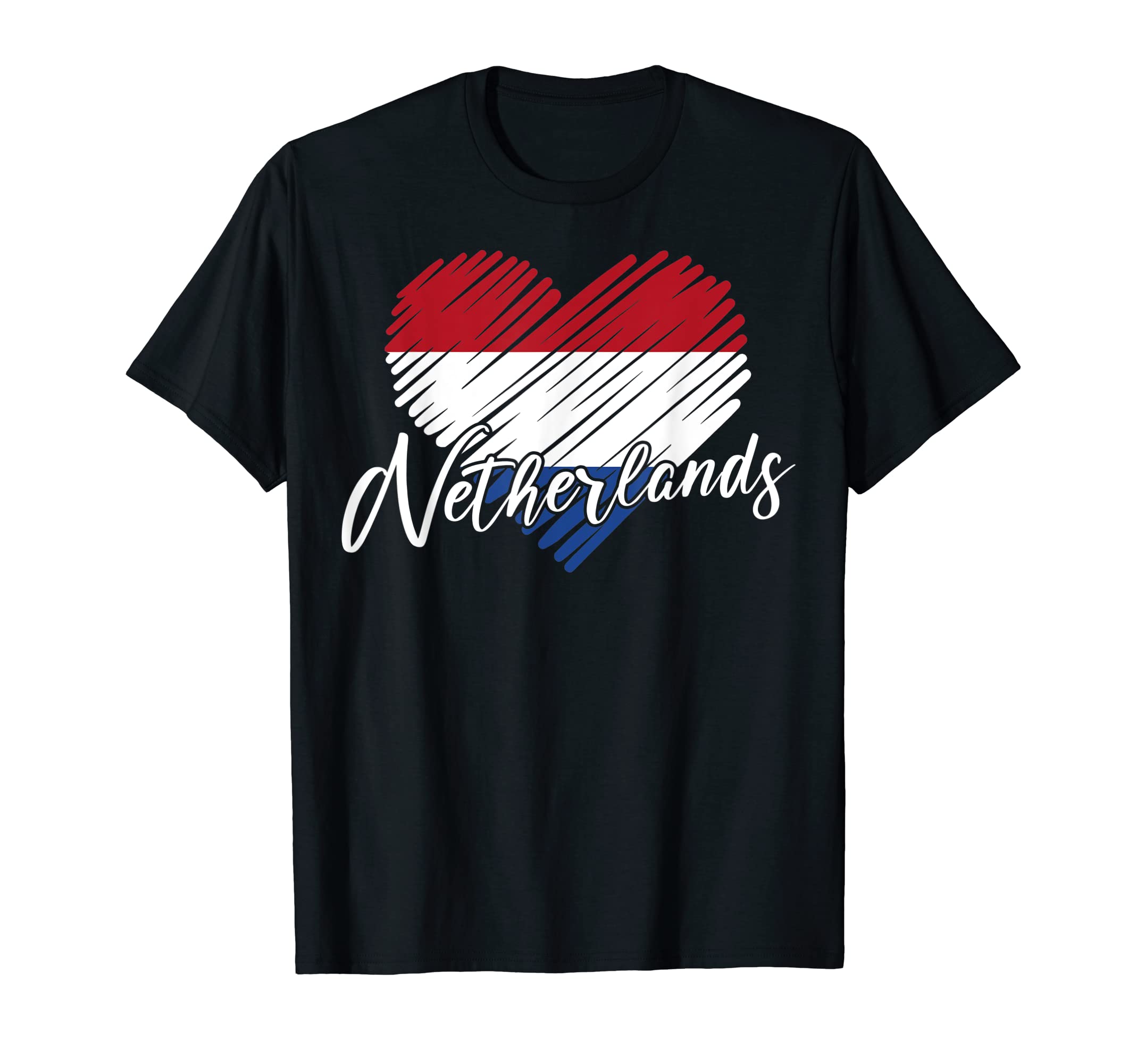 Dutch Flag Netherlands Pride Roots T-Shirt - Fun Novelty Design Men Women