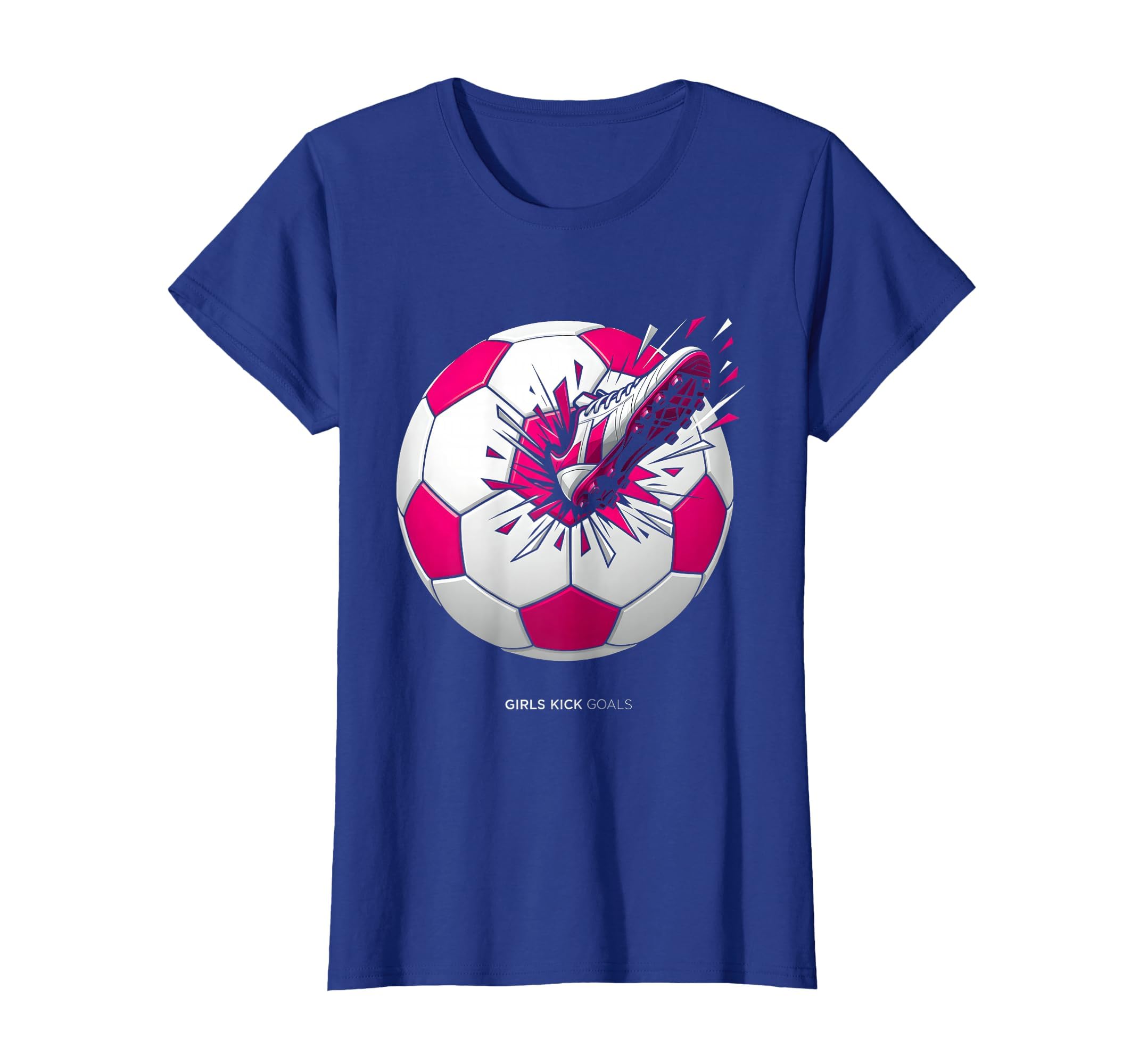 Kick Goals Soccer T-Shirt - Custom Art Print Unisex
