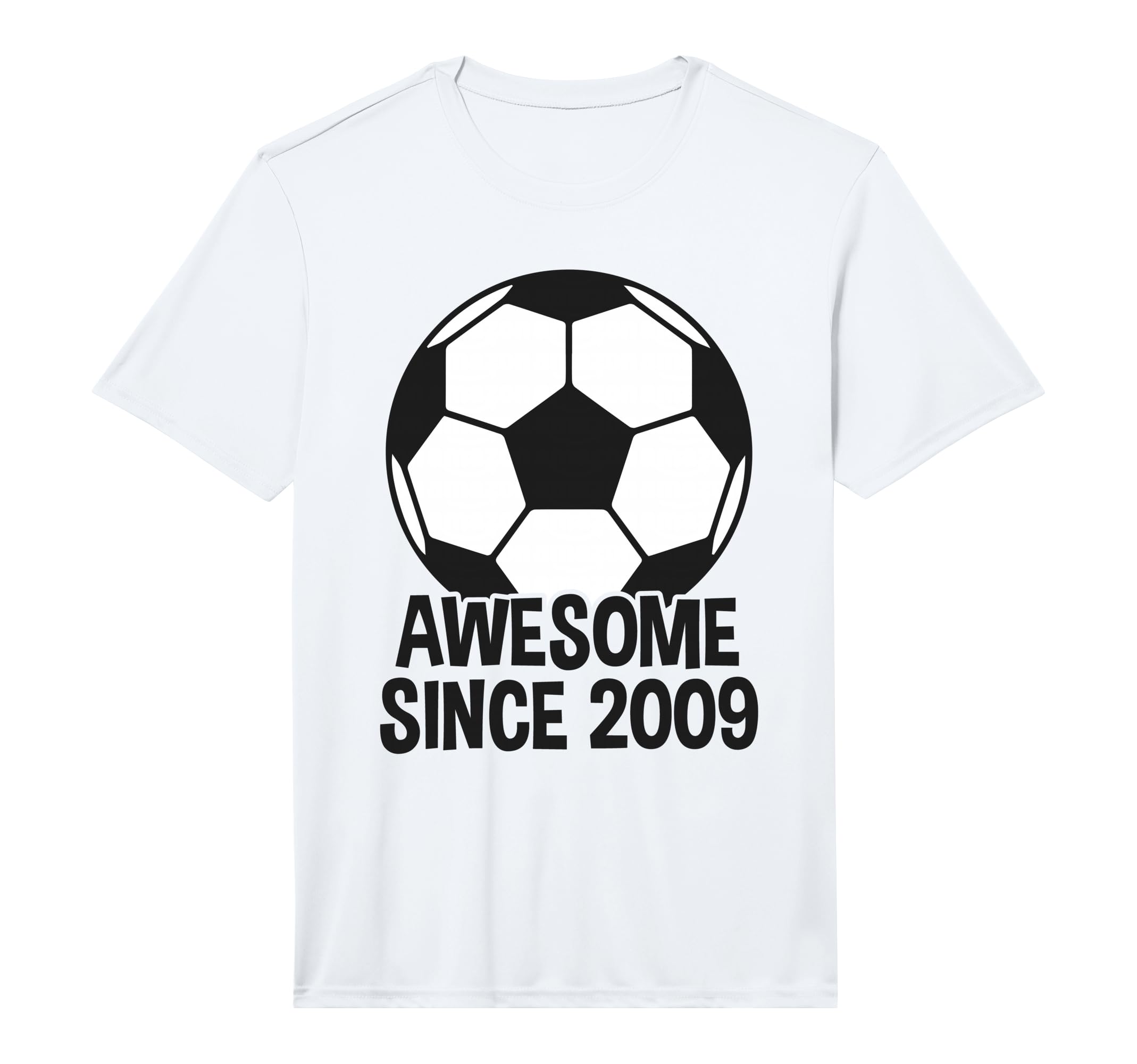Mens Awesome Since 2009 17Th T-Shirt - Streetwear Style for Adults
