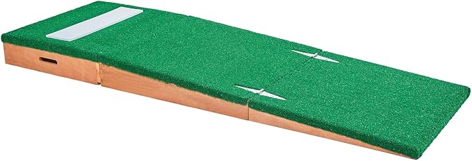 VEVOR Pitching Mound, Baseball Game Mound, Indoor/Outdoor Pitching Practice and Training Equipment, Softball Pitching Aids with Antifade Turf and Pitching Rubber