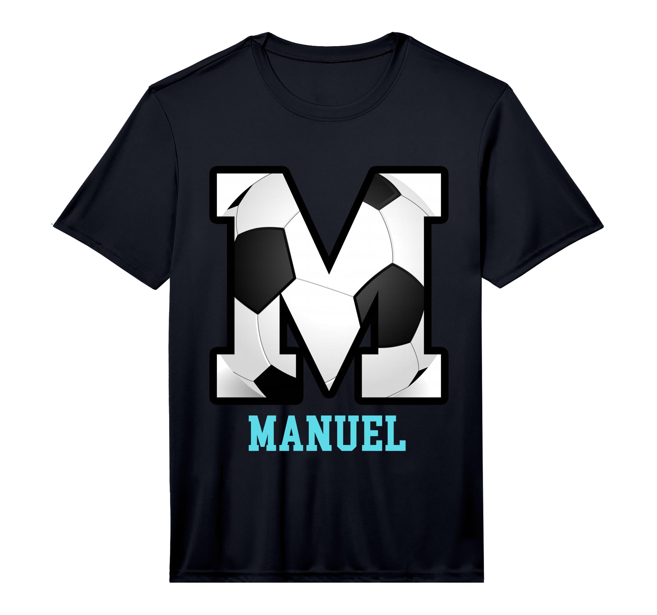 Field Goal Letter Manuel Alphabet T-Shirt - Aesthetic Graphic Unisex