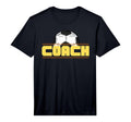 Mens Soccer Coach Performance T-Shirt - Casual Everyday Wear Men Women