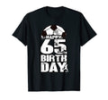 65 Years Old Soccer 65Th Birthday T-Shirt - Custom Art Print for Adults