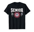 Senior Class 2025 I Graduated Funny Soccer T-Shirt - Trendy Graphic Unisex