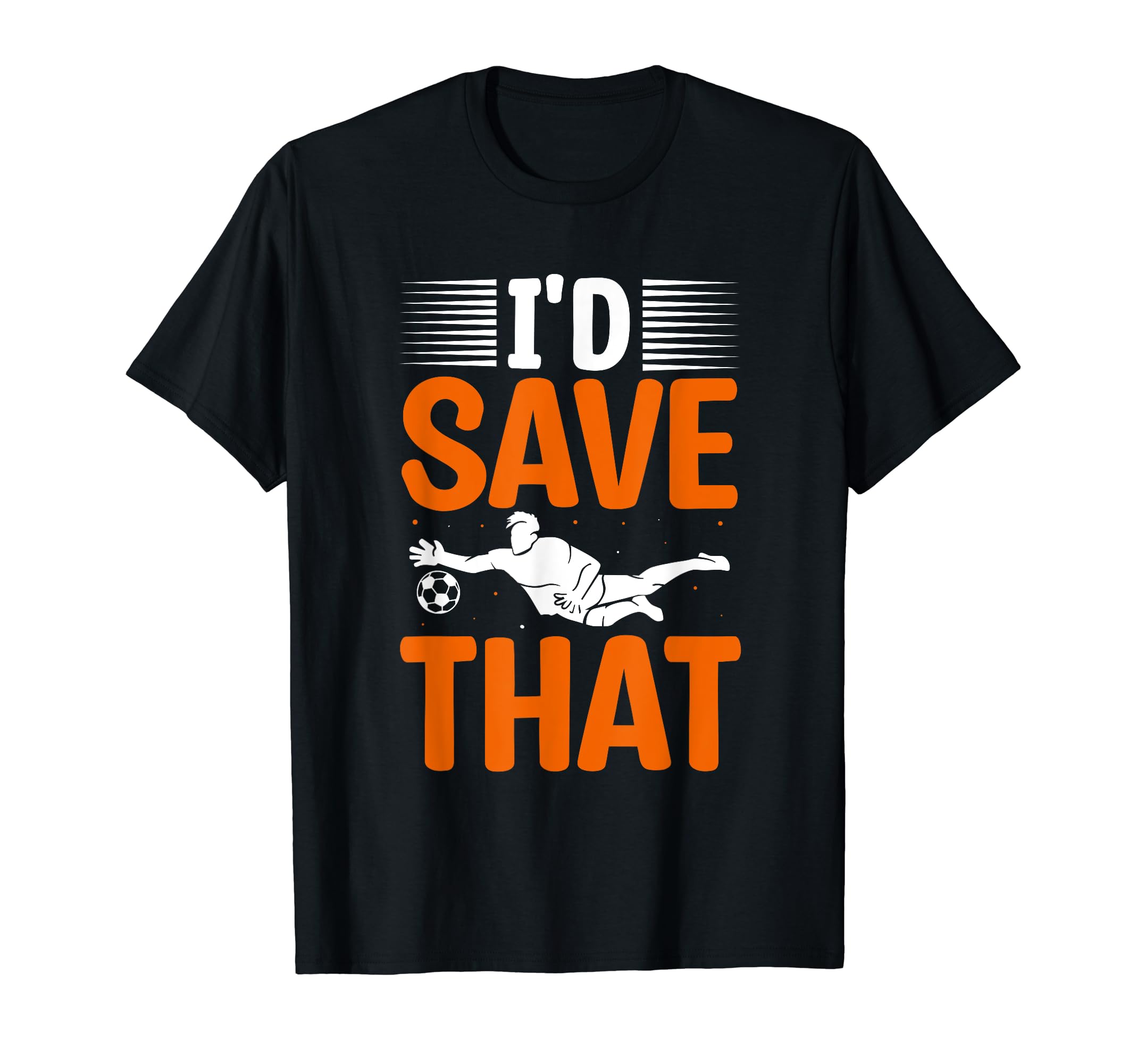 Soccer Goalie Soccer Cleats T-Shirt - Casual Everyday Wear for Adults