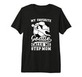 Proud Soccer Goalie Step Mom Soccer T-Shirt - Streetwear Style Men Women