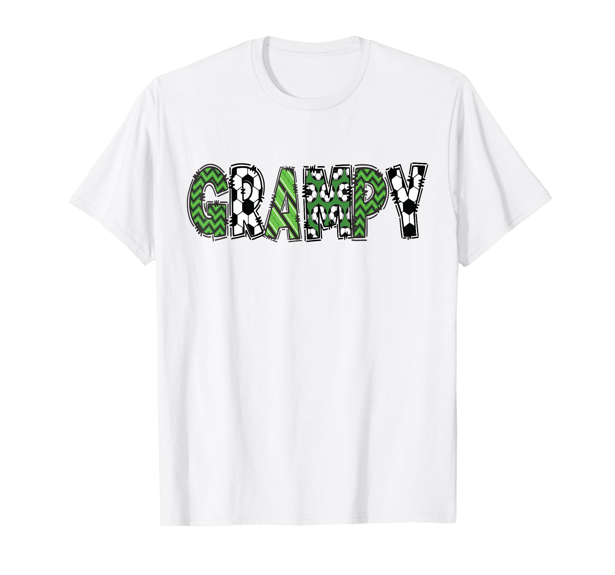 Soccer Grampy Birthday Soccer Player T-Shirt - Streetwear Style for Adults