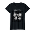 Soccer Granny Coquette Bow Biggest Fan T-Shirt - Fun Novelty Design Unisex