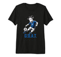 Goat Soccer Player G O T Greatest T-Shirt - Streetwear Style for Adults