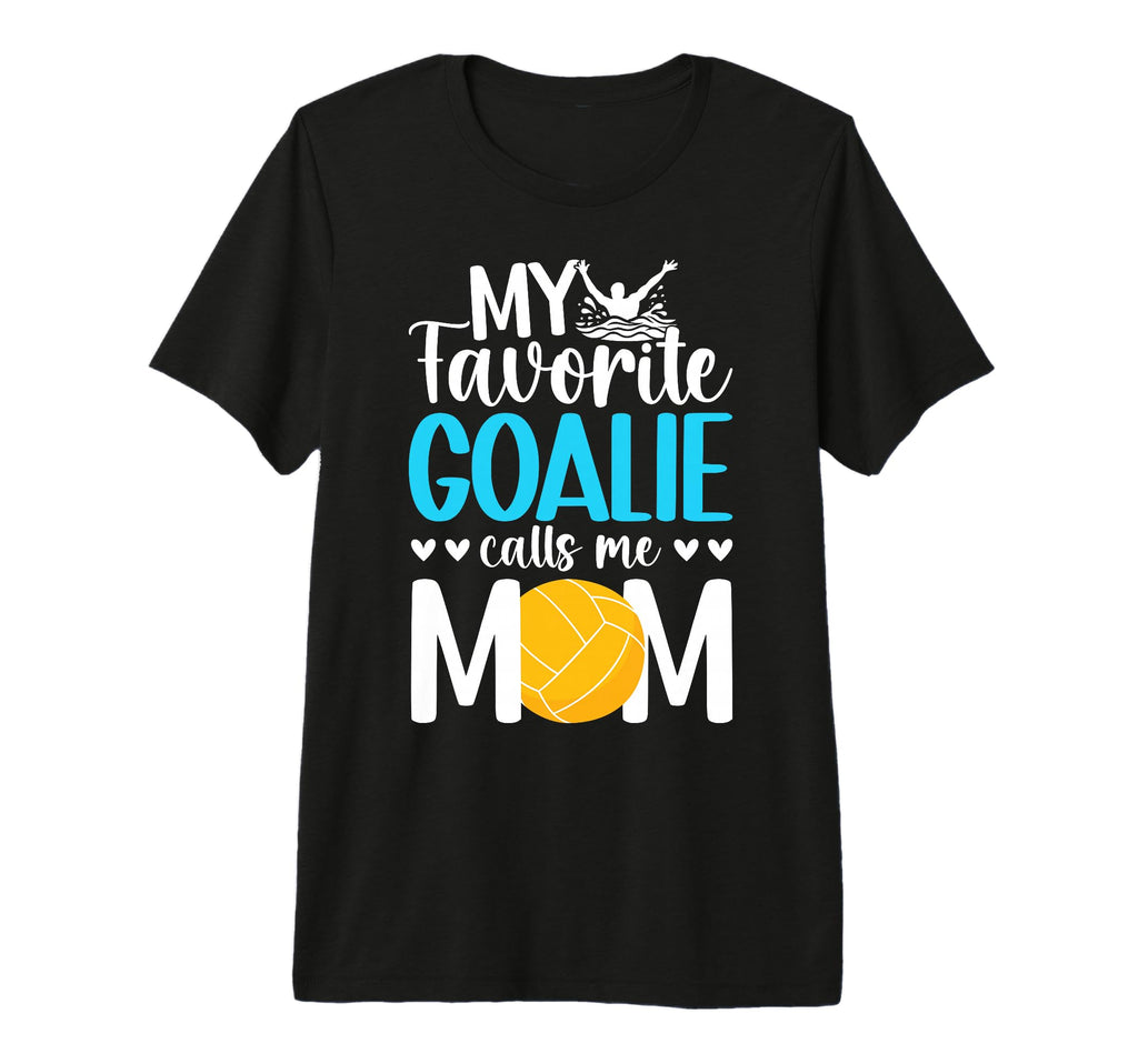 Proud Water Polo Goalkeeper Mom T-Shirt - Fun Novelty Design for Adults