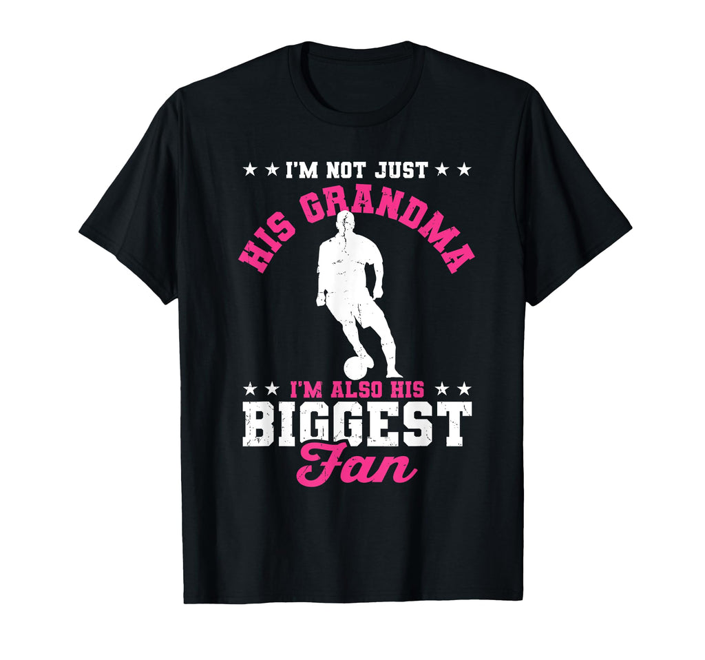 Im Not Just His Grandma Grandmother T-Shirt - Minimalist Print for Adults