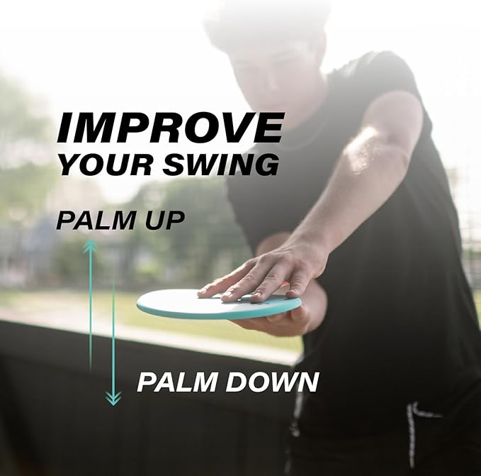 Swing Disk Baseball Swing Trainer, Baseball Hitting Trainer Disks for Improving Baseball Swing, Baseball Training Equipment to Analyze Swing and Improve Batting Mechanics