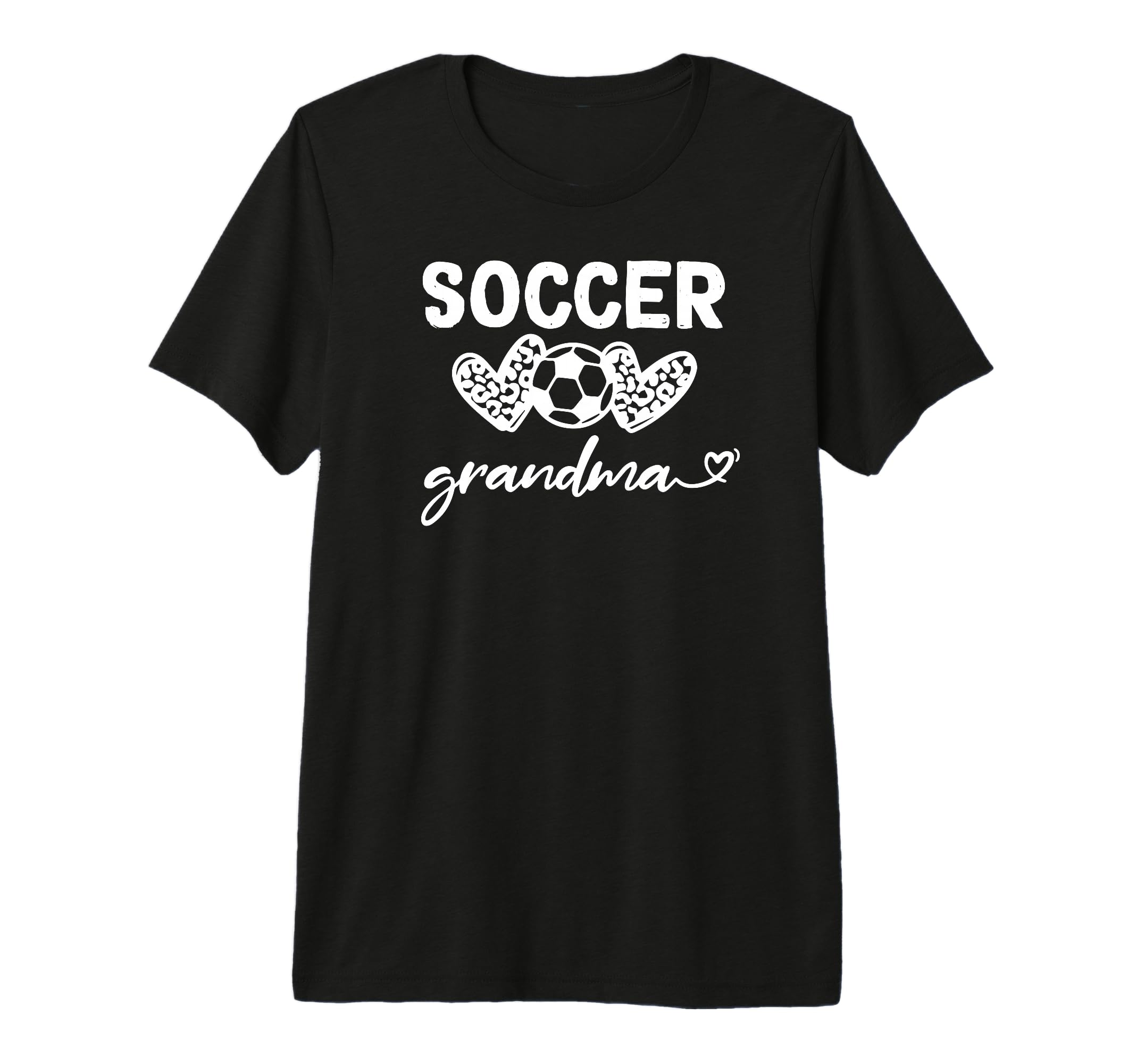 Soccer Grandma Leopard Tri Blend T-Shirt - Novelty Apparel Men Women
