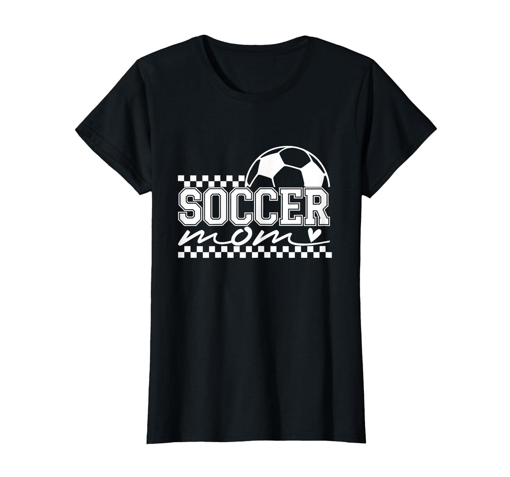 Soccer Mom Game Day Soccer Sports Season T-Shirt - Graphic Print for Adults