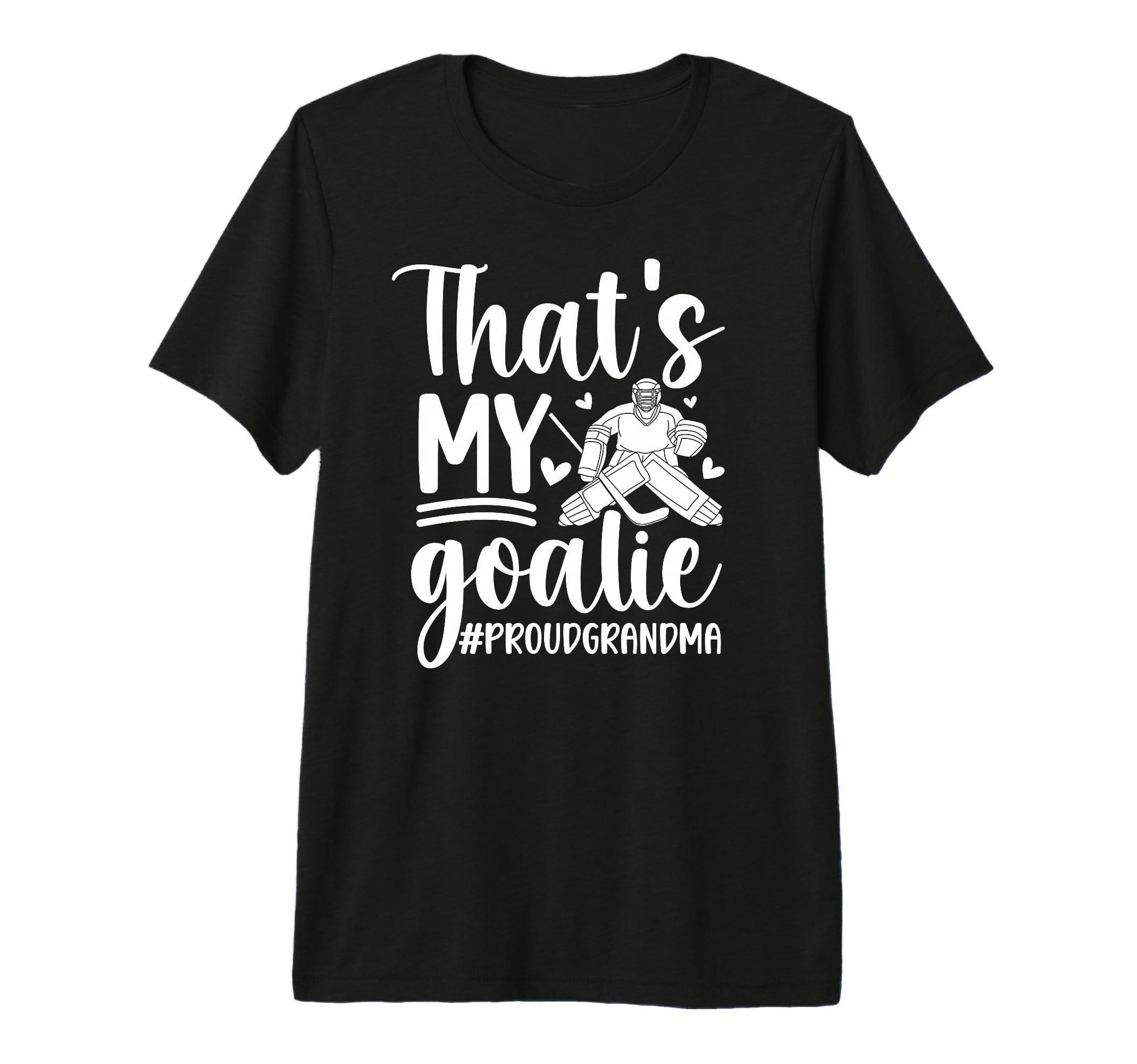 Proud Hockey Goalkeeper Grandma Hockey T-Shirt - Streetwear Style Unisex