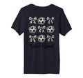 Womens Soccer Mama Soccer Coquette Bow T-Shirt - Custom Art Print Unisex
