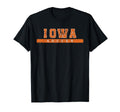 Iowa Soccer Tees Tanks Tops T-Shirt - Custom Art Print for Adults