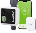 RAINPOINT 1-Zone Wireless Smart Water Timer for Garden Hose with Hub Outdoor Sprinkler Irrigation Rain Delay, APP Remote Control WiFi Valve for Faucet Automatic Schedules Lawn,Backyard,Pool