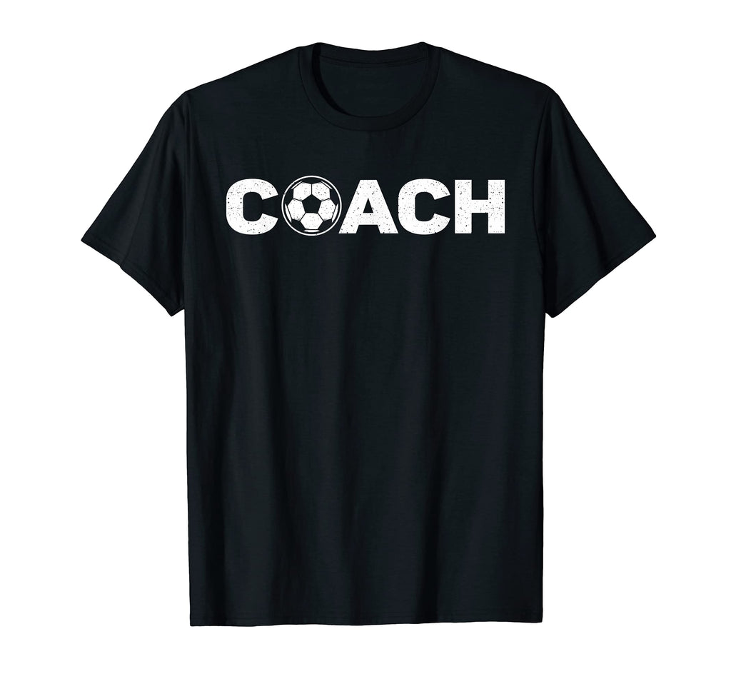 Soccer Coach Coaching Staff Soccer T-Shirt - Minimalist Print for Adults