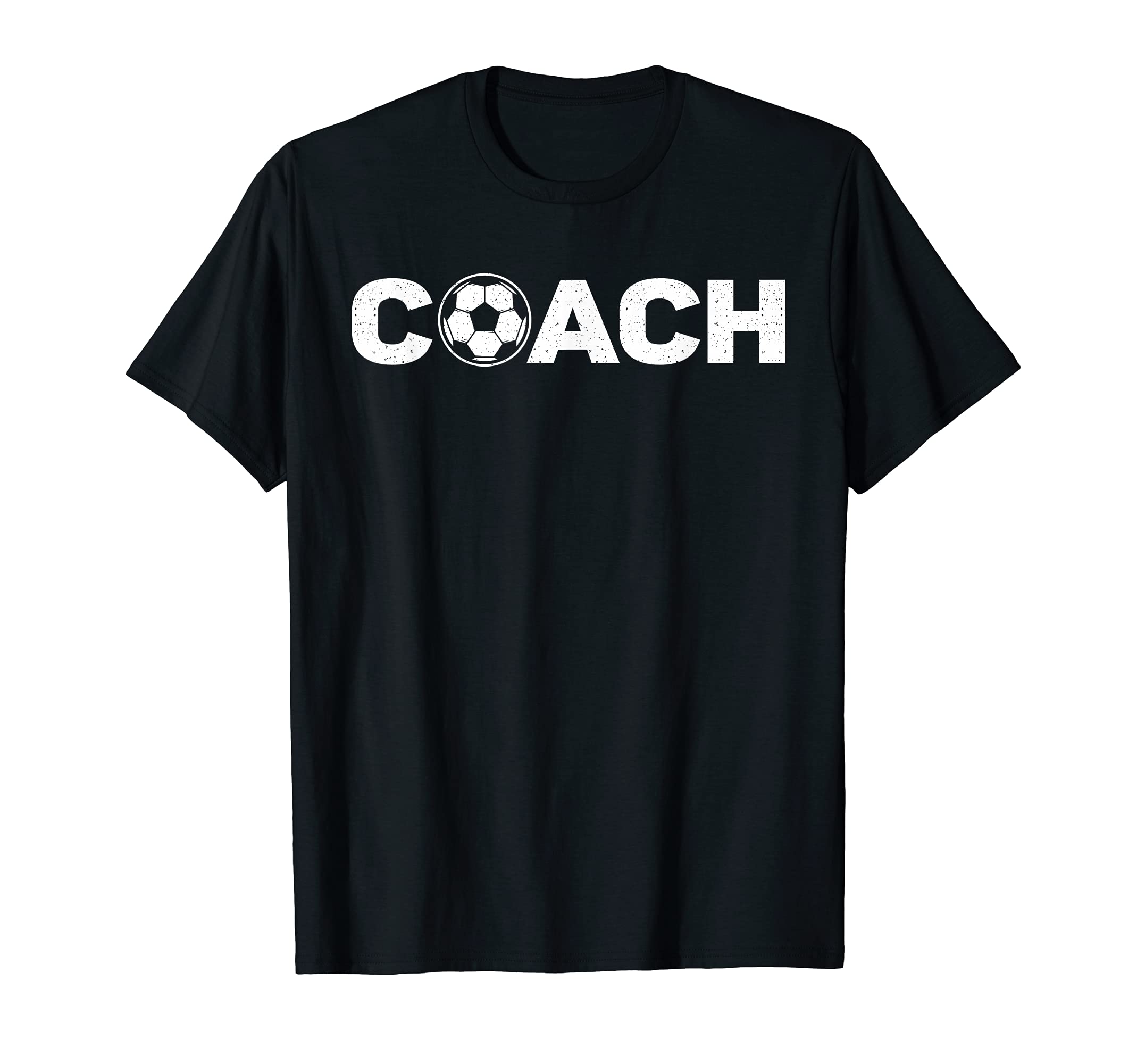 Soccer Coach Coaching Staff Soccer T-Shirt - Minimalist Print for Adults