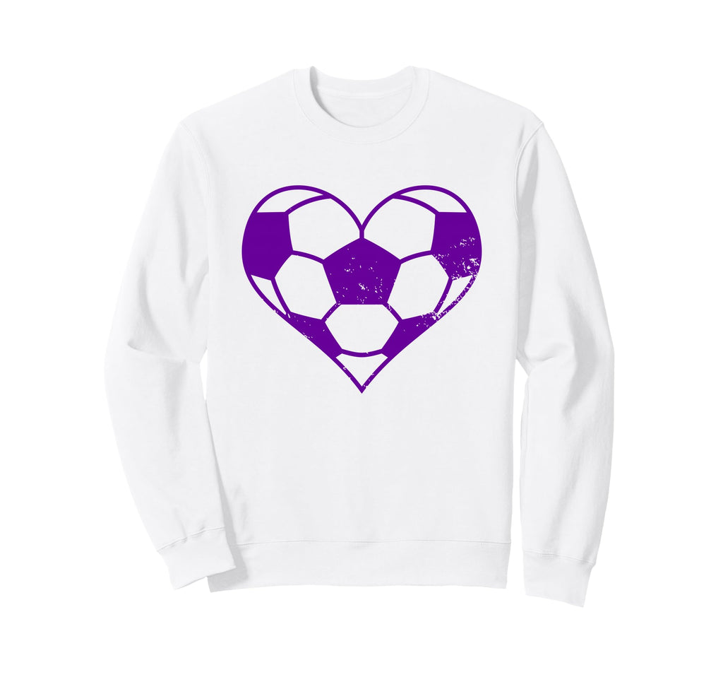 Soccer Heart Funny Soccer Player Sweatshirt - Streetwear Style for Adults