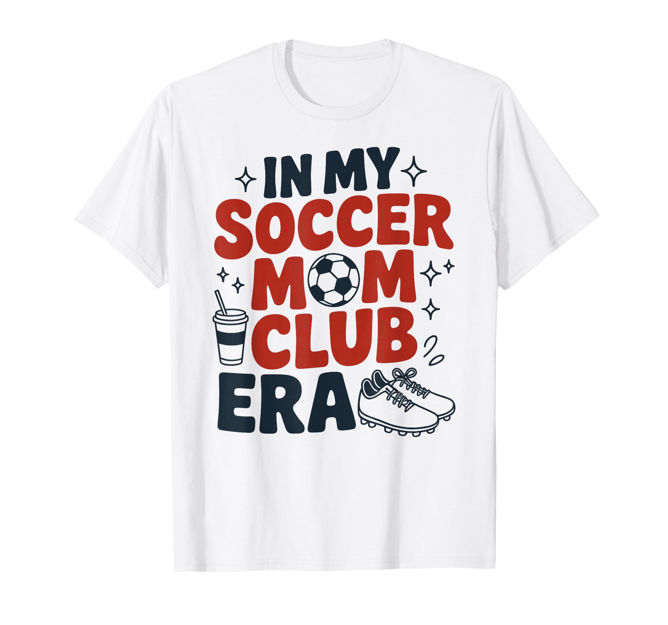 My Soccer Club Era Soccer Soccer T-Shirt - Fun Novelty Design for Adults