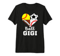 Ball Gigi Funny Soccer Football T-Shirt - Casual Everyday Wear for Adults
