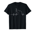 Elephant Heartbeat Wild Animals Fans T-Shirt - Custom Art Print Men Women