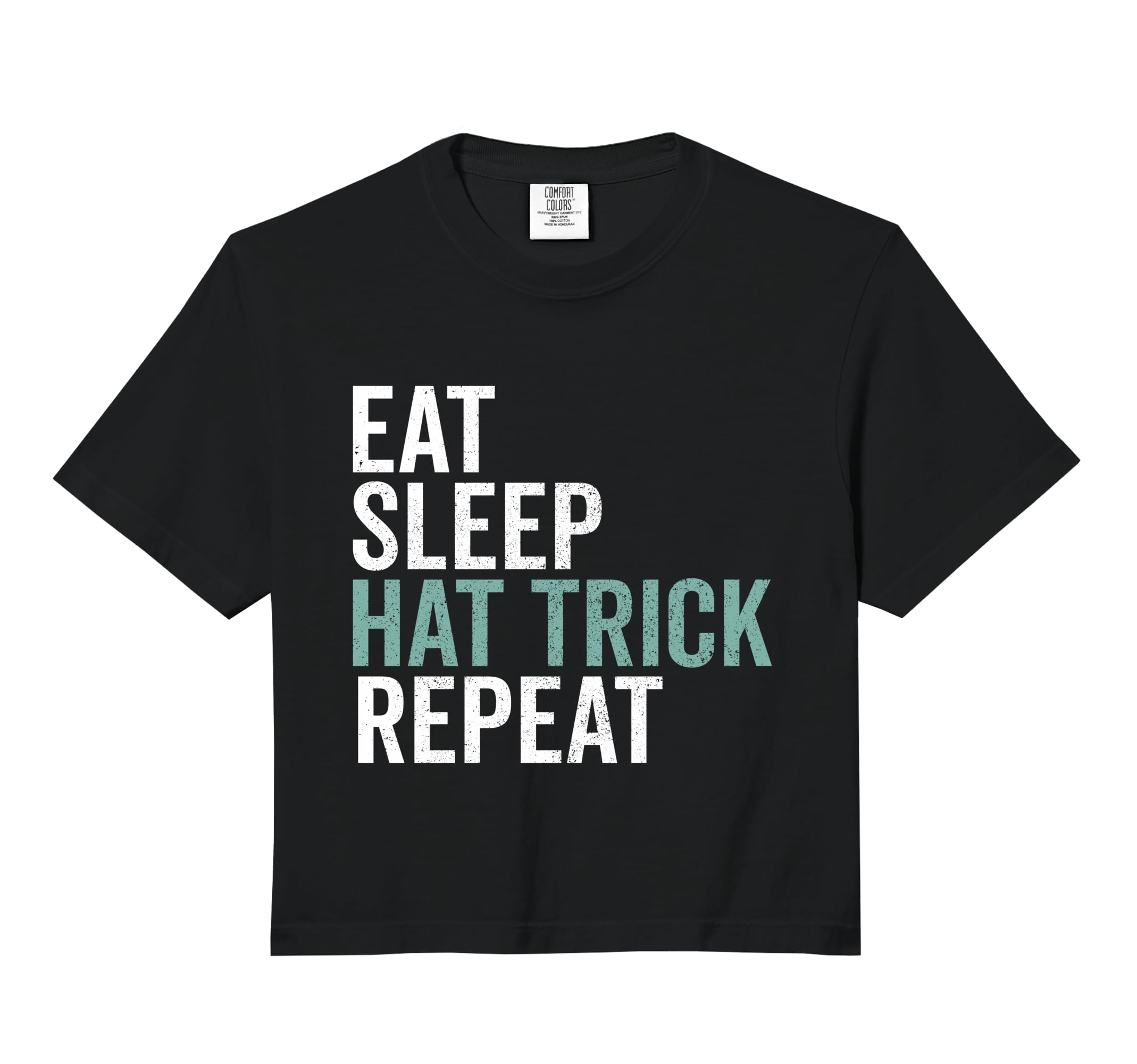 Eat Sleep Hat Trick Repeat Soccer Sweatshirt - Streetwear Style for Adults