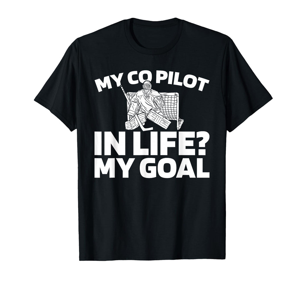 Hockey Goalkeeper Ice Hockey Goalie T-Shirt - Graphic Print Unisex