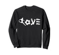 Love Soccer Soccer Player Ball Sweatshirt - Fun Novelty Design for Adults