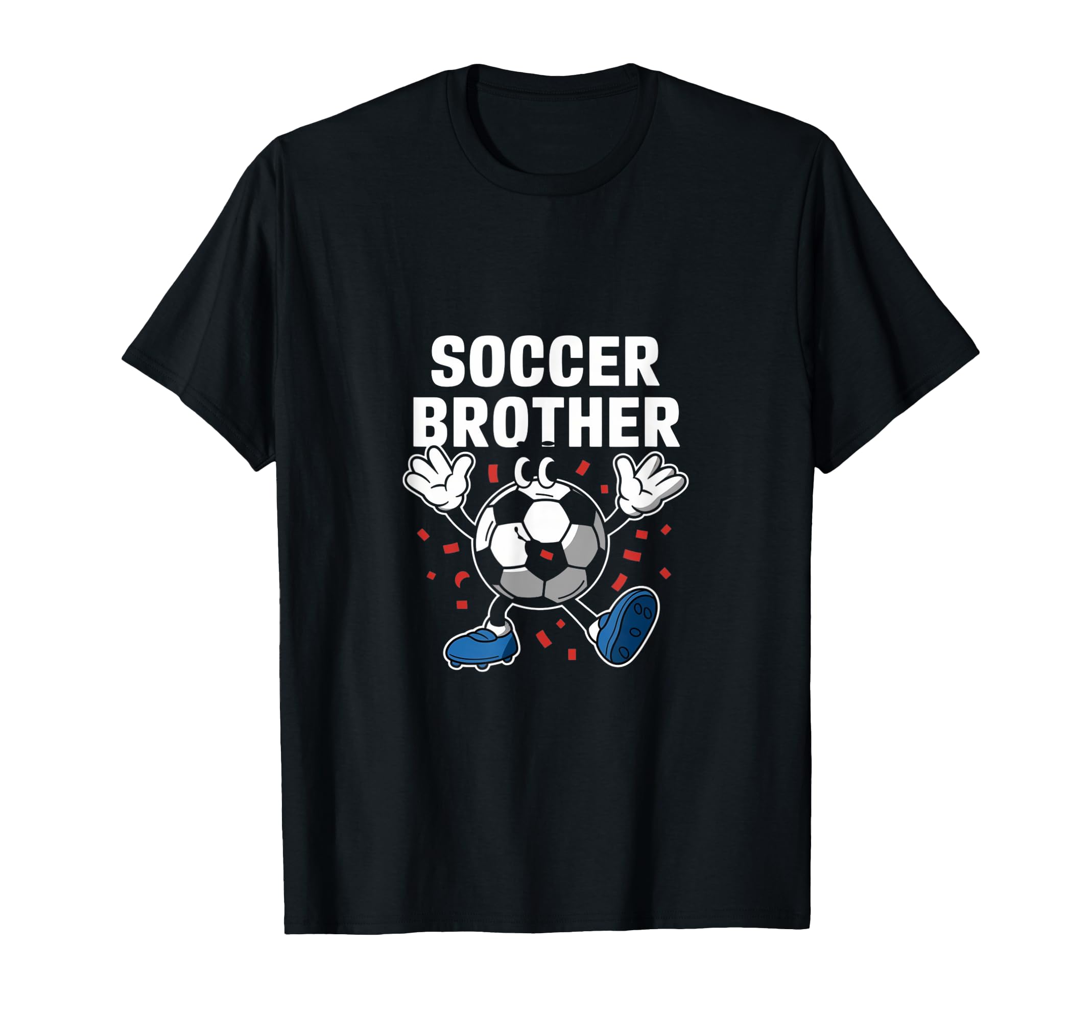 Soccer Brother Match Football Game T-Shirt - Minimalist Print Men Women