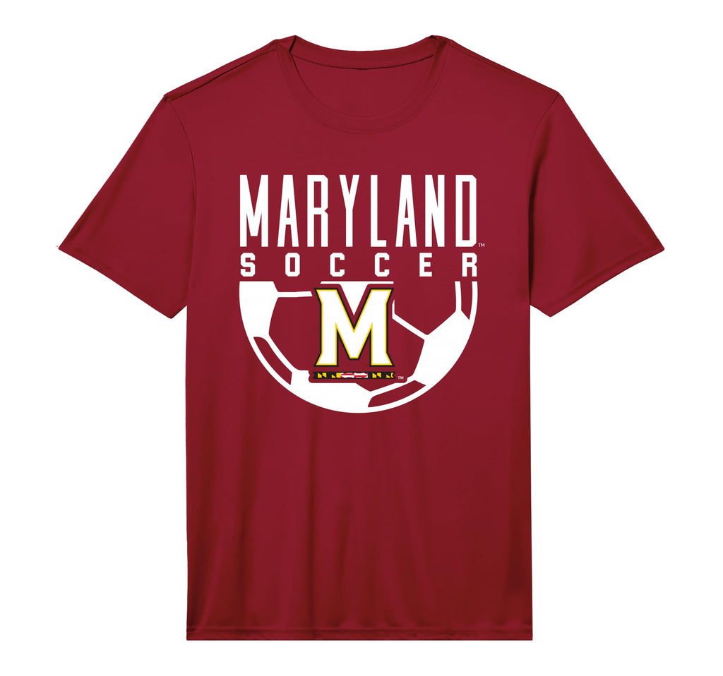 University Maryland Terrapins Soccer T-Shirt - Graphic Print Men Women