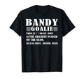 Funny Bandy Goalie Definition T-Shirt - Fun Novelty Design for Adults