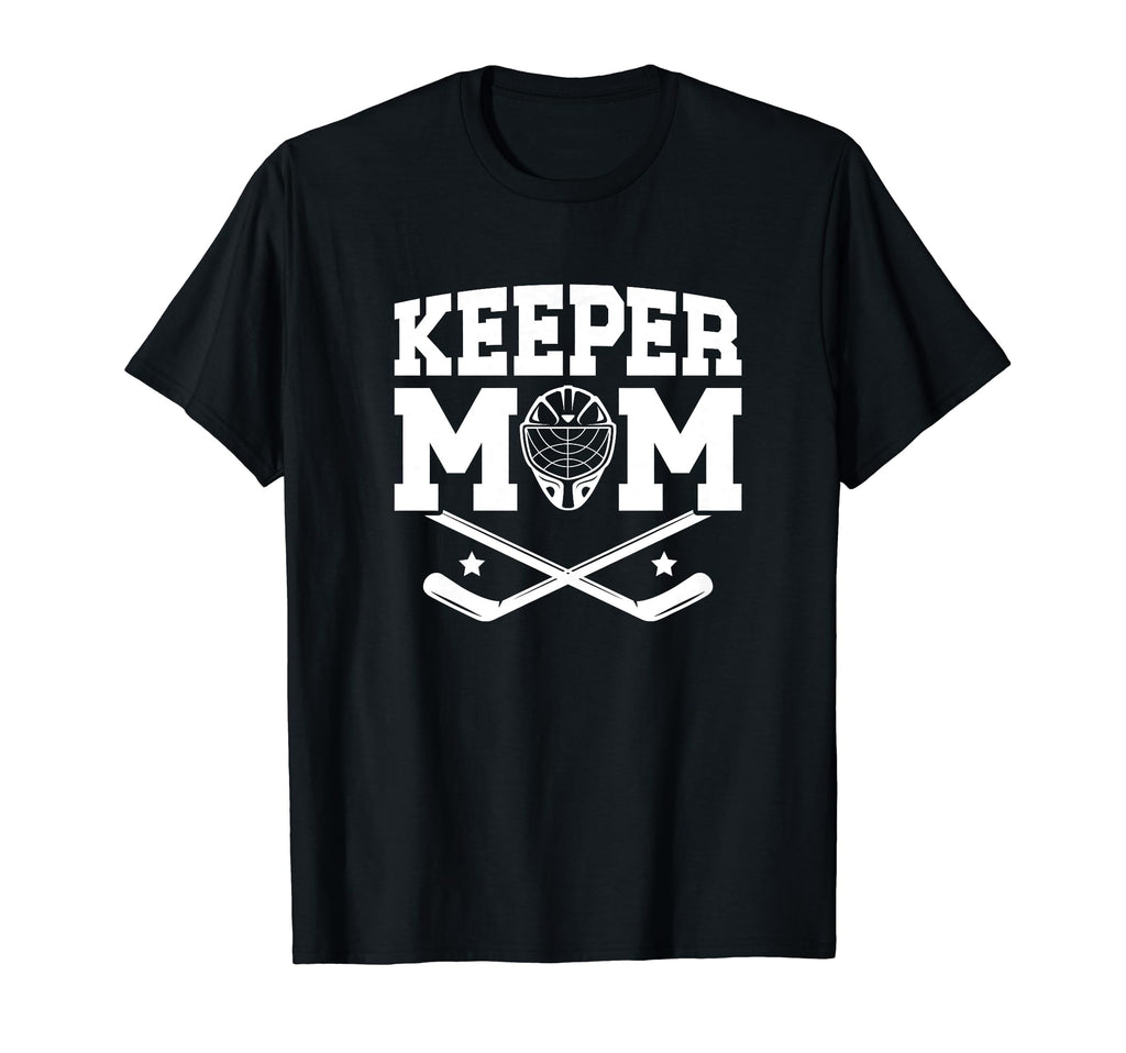 Ice Hockey Keeper Mom Ice Hockey T-Shirt - Streetwear Style Unisex