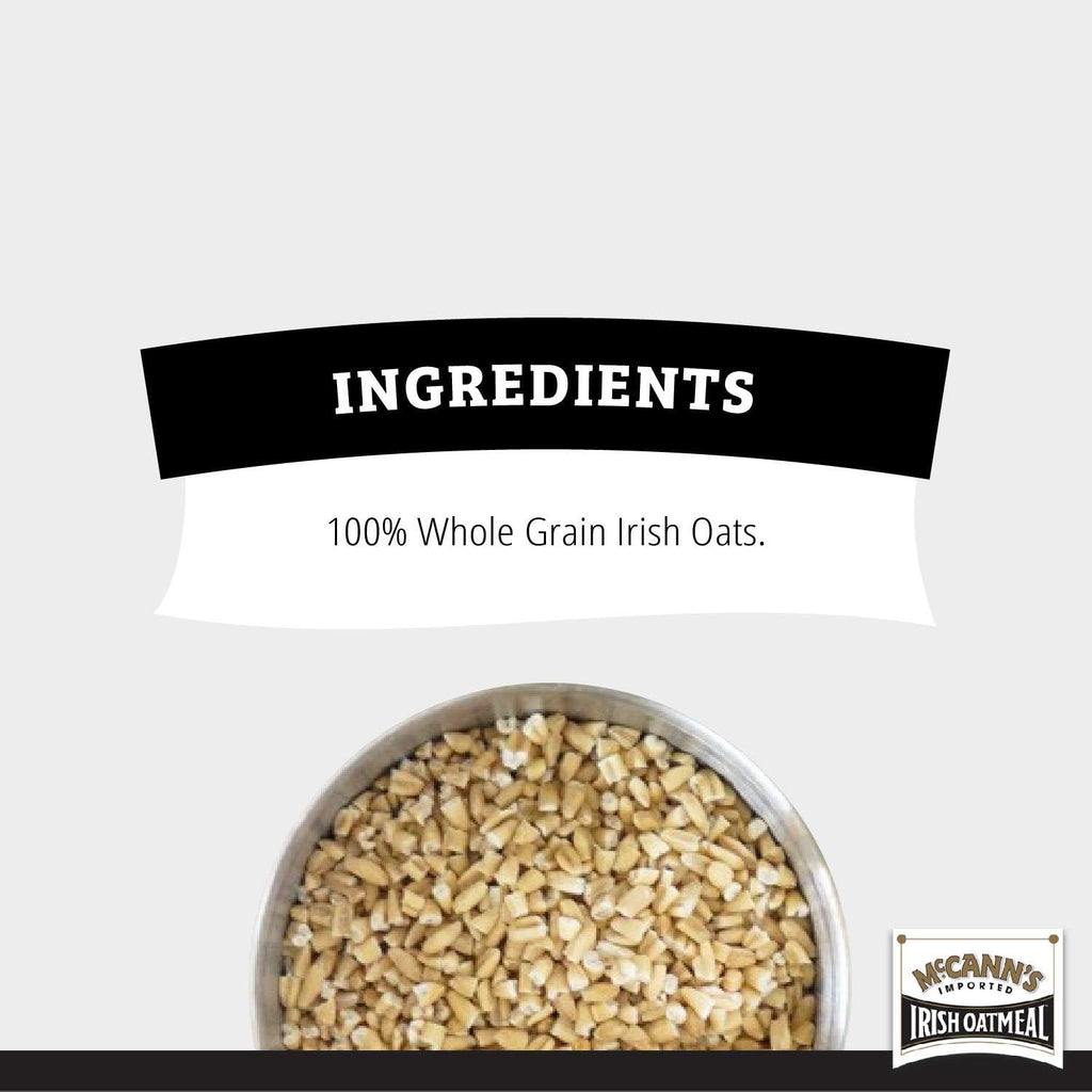 McCann's Irish Oatmeal Quick Cooking Rolled Oats, 16 oz, Case of 12