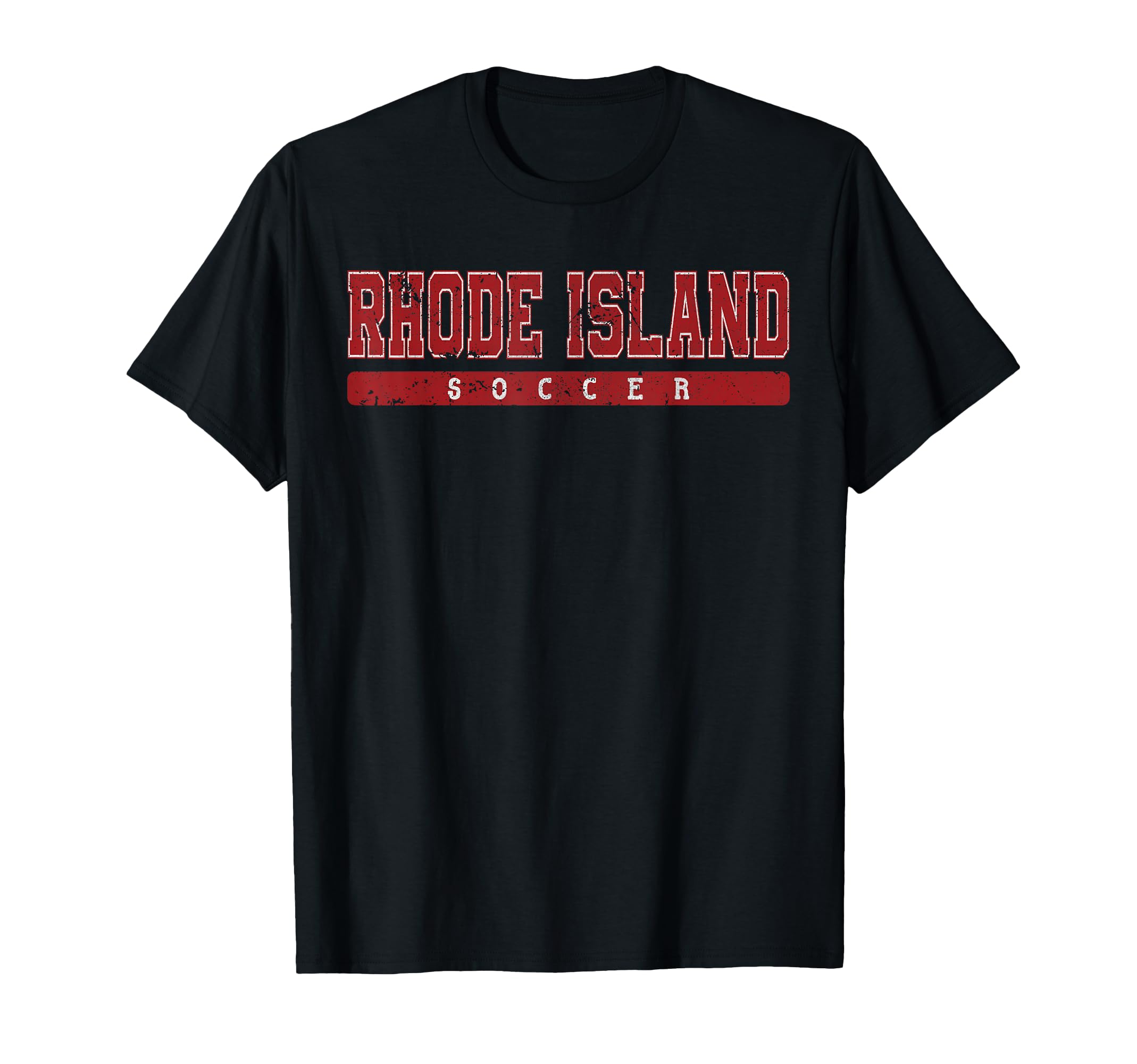 Rhode Island Soccer Tees Tanks T-Shirt - Casual Everyday Wear for Adults
