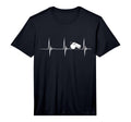 Whistle Heartbeat Ref Referee Ekg T-Shirt - Fun Novelty Design Men Women