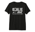 Mens Funny Hockey Goalie Dad Ice T-Shirt - Trendy Graphic for Adults