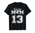 Proud Senior Soccer Mom Custom T-Shirt - Casual Everyday Wear Unisex