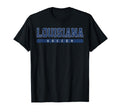 Louisiana Soccer Tees Tanks Tops T-Shirt - Trendy Graphic Unisex