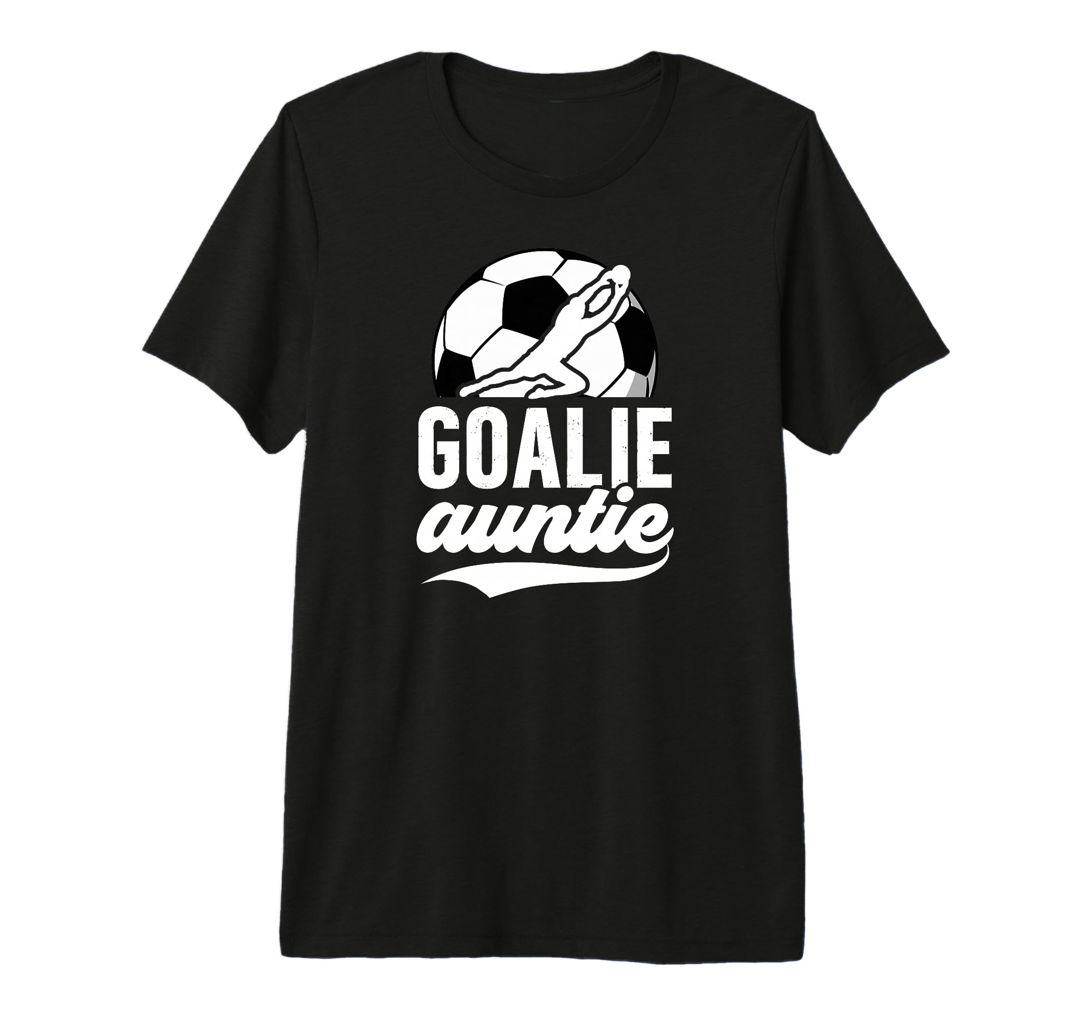 Soccer Goalie Auntie Soccer Goalkeeper T-Shirt - Novelty Apparel Unisex